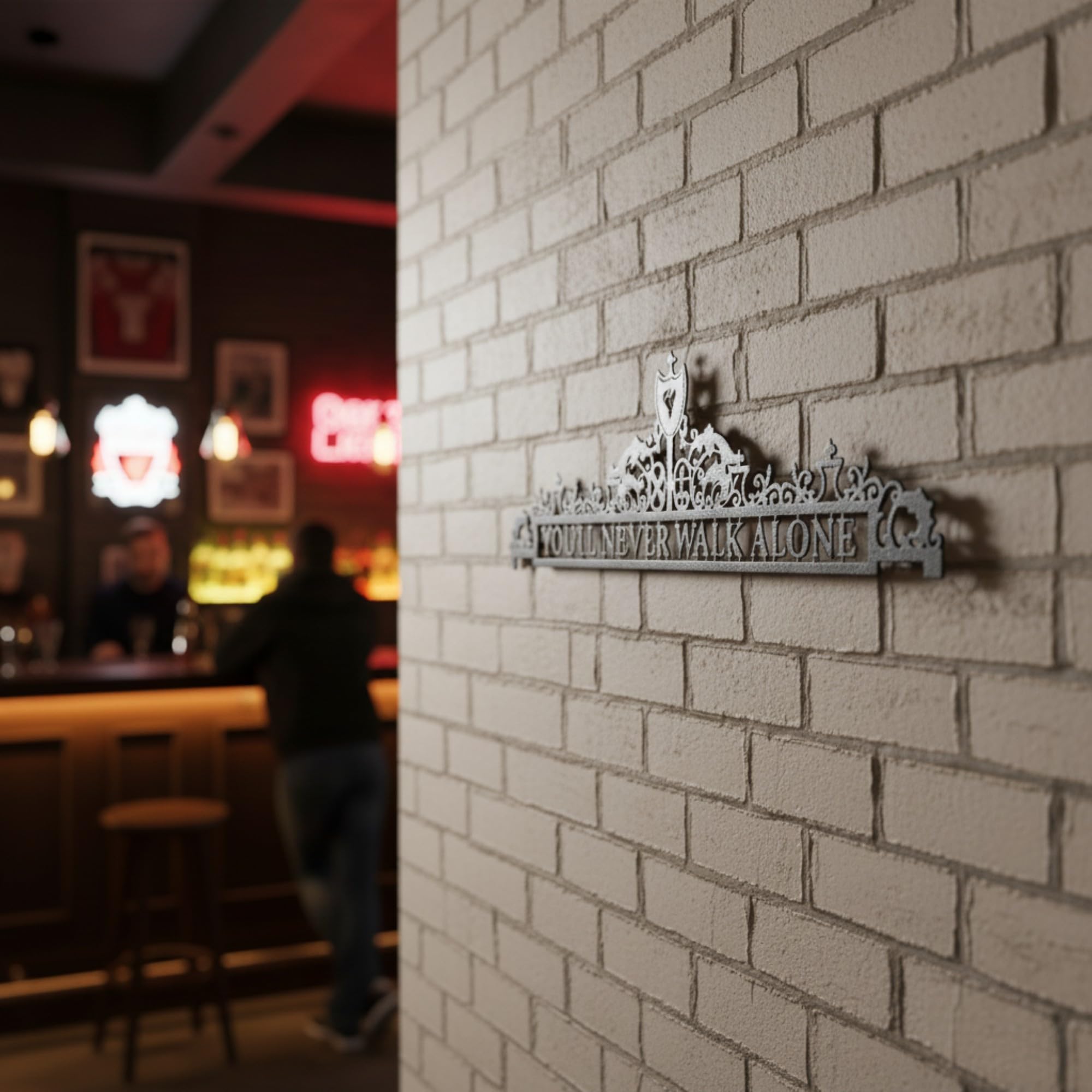 weather and UV resistant metal wall decor