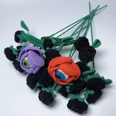 Lyincc handmade rose flowers gift for Halloween decor