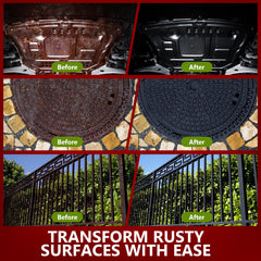 Automotive rust reformer with industrial grade water-based formula