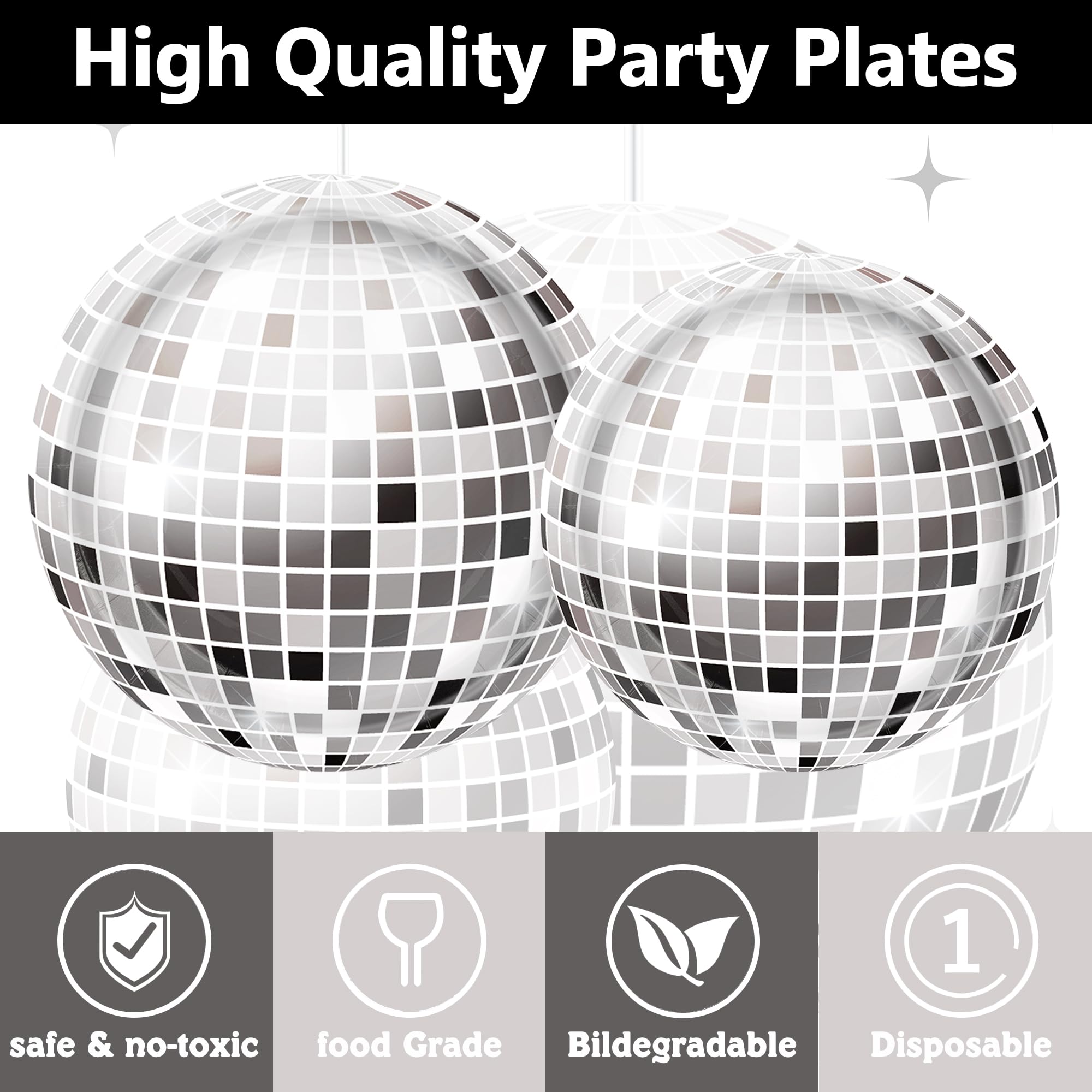 Disco Ball Party Decorations paper cups image