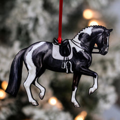 Laser cut dressage horse ornament 1/8in thick Classy Equine