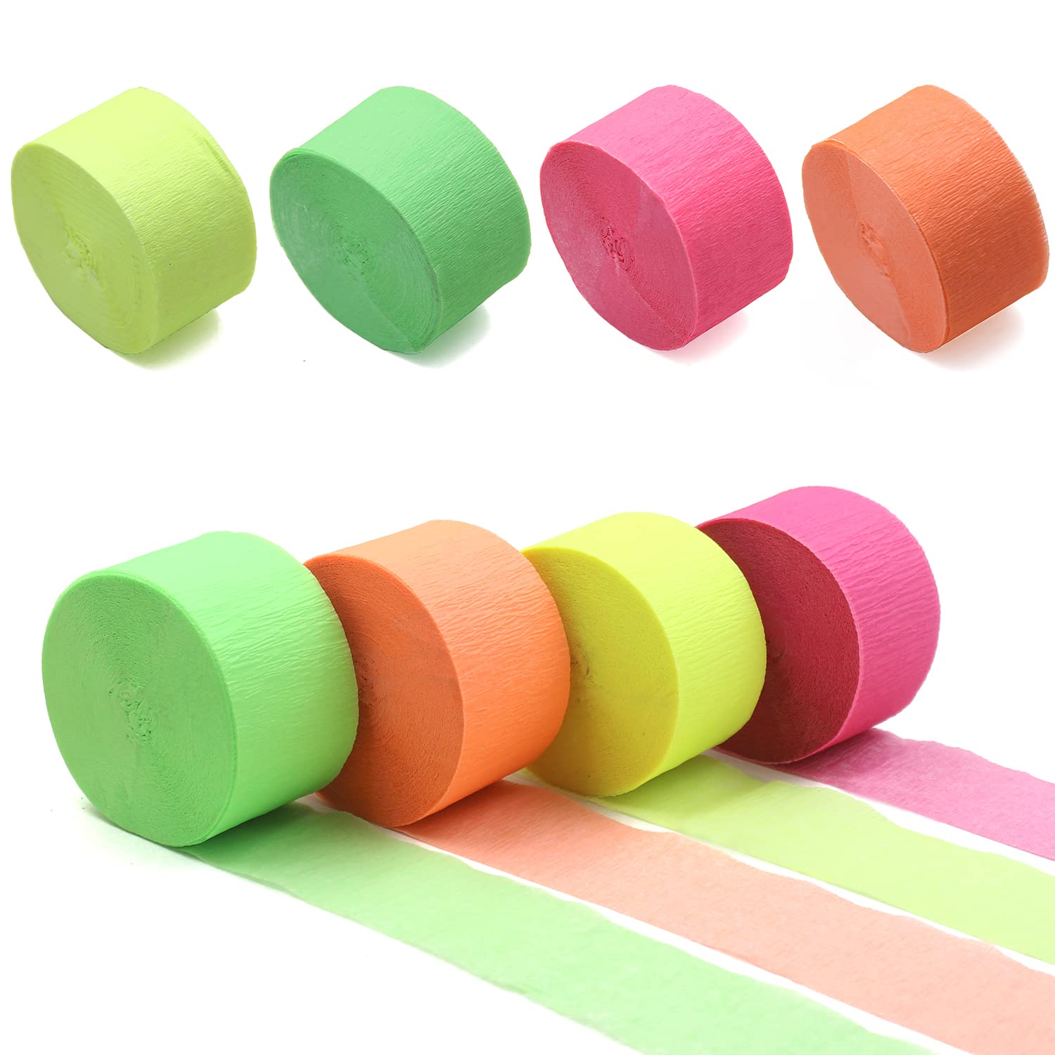 blacklight glow party streamers for events