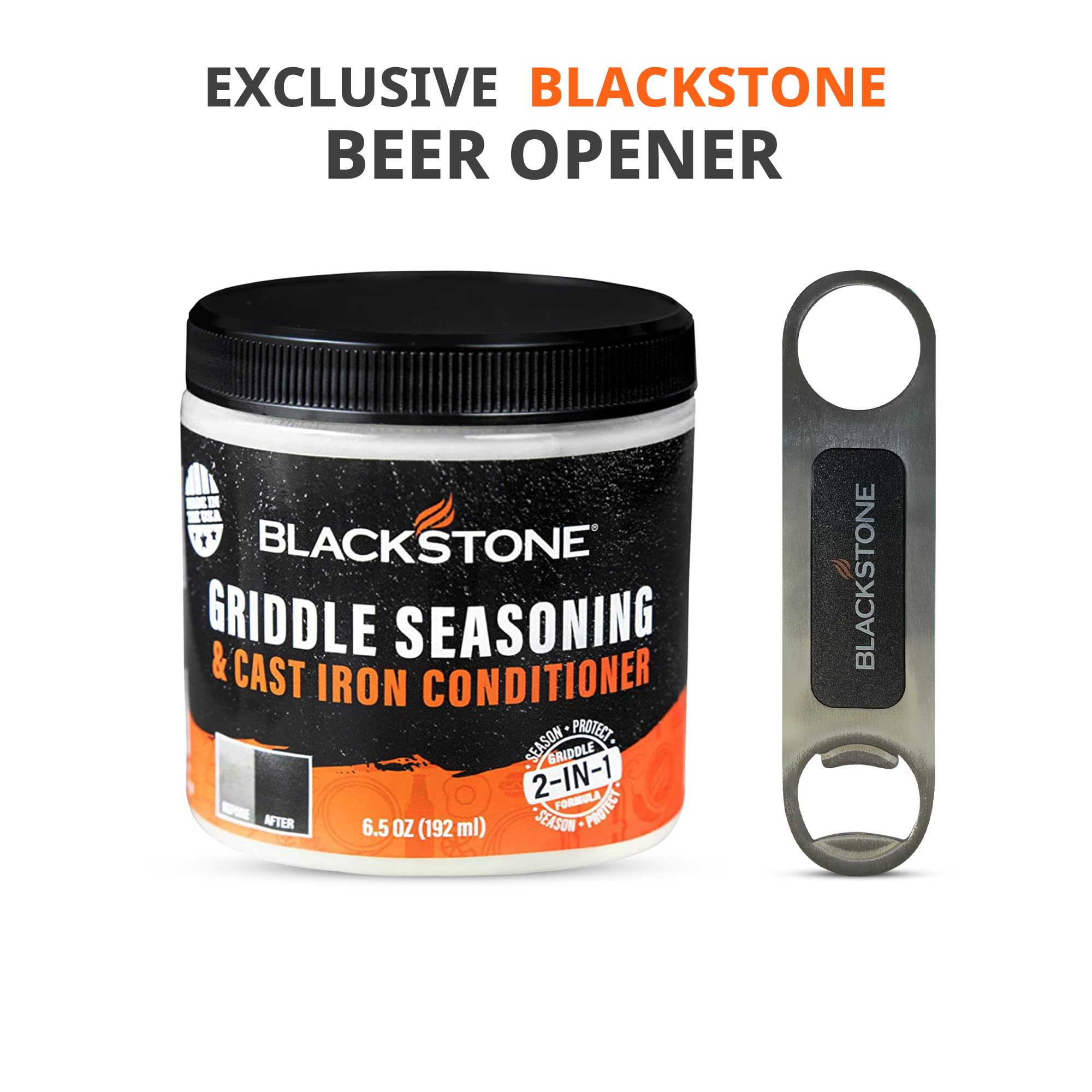 Blackstone griddle cast iron seasoning conditioner 6.5 oz bottle