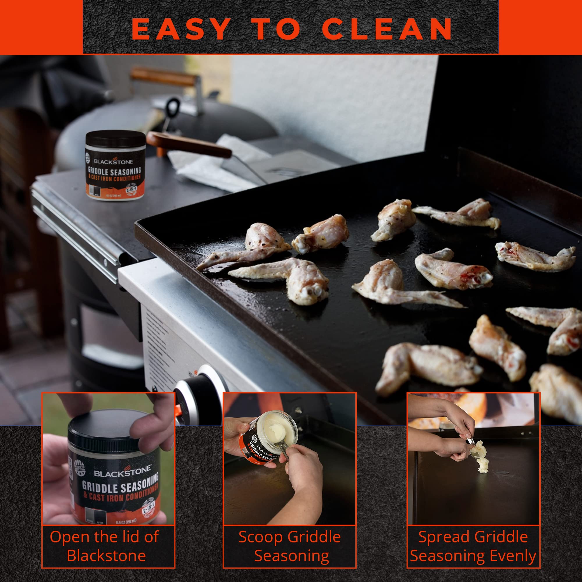 6.5 oz Blackstone seasoning conditioner for cookware care