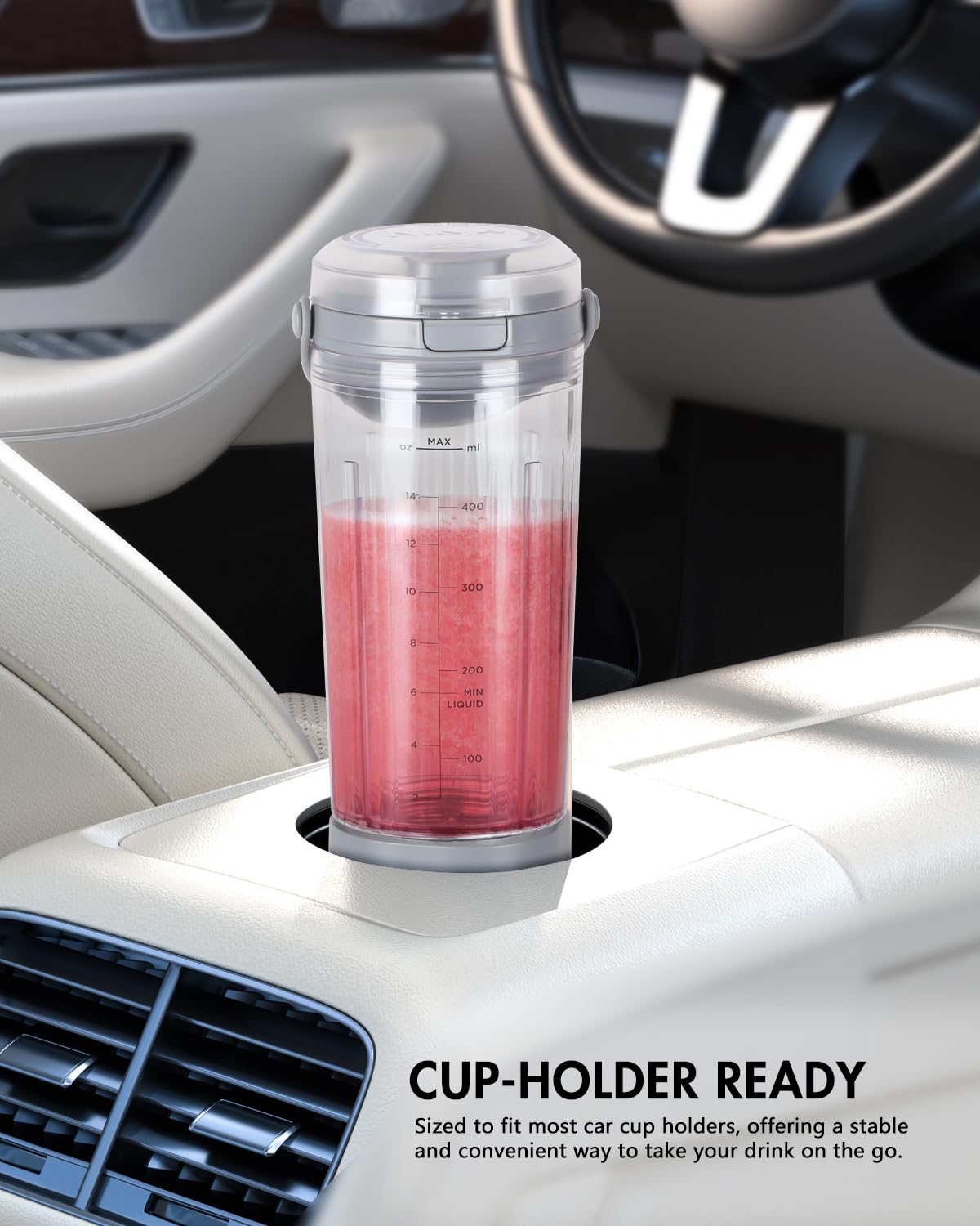 Leakproof food grade silicone vessel cap close up