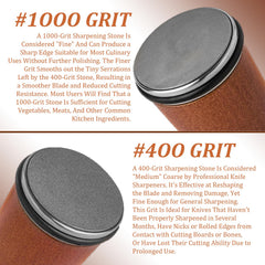 Natural wood base with powerful magnets for stable sharpening