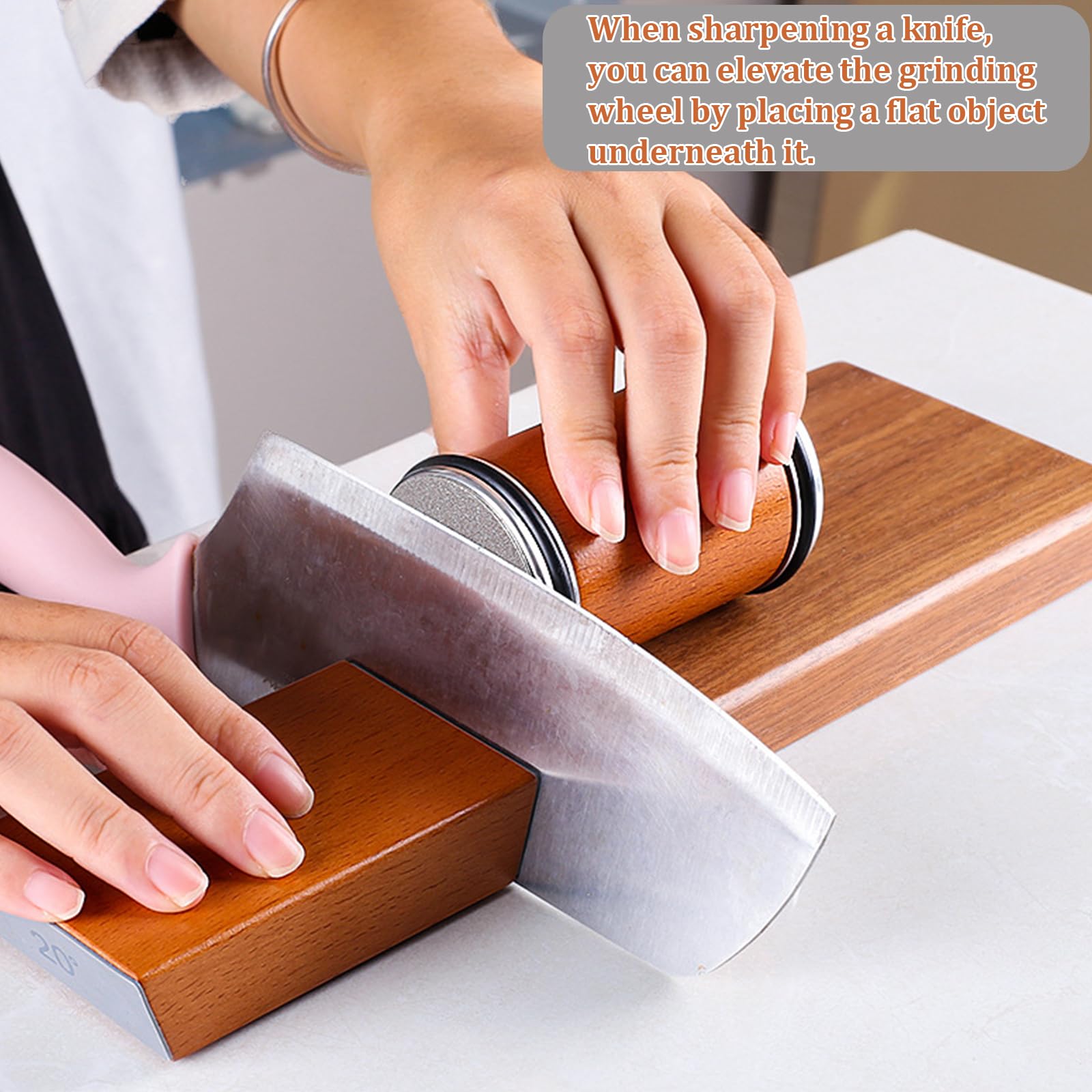 Manual knife sharpener no electricity and no consumables