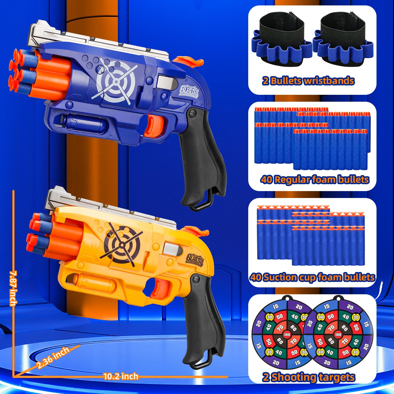 Blaster guns for boys toy use outdoors