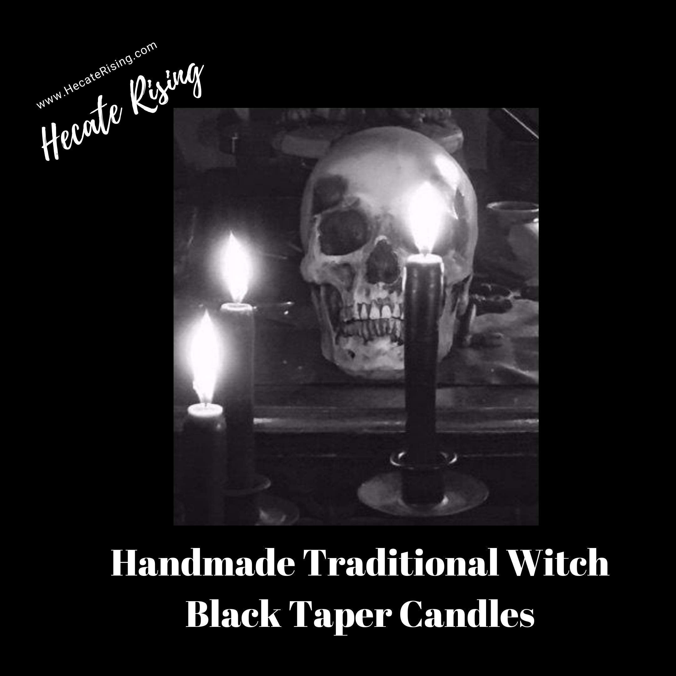 Handmade Hecate Rising altar candle image