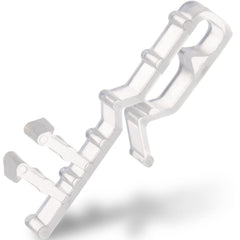 Blind Clips for Valance 2 Inch 54mm height clear plastic 10 pieces