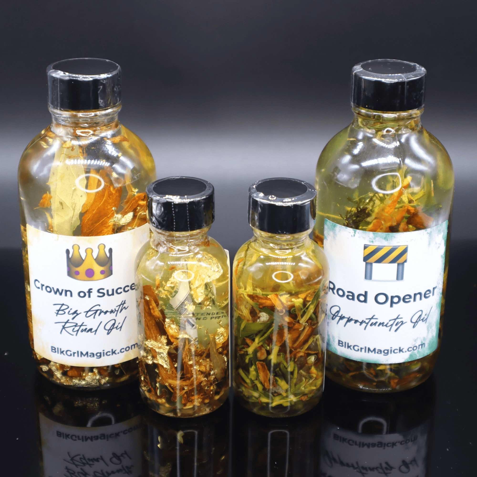 BlkGrlMagick Crown of Success Oil 1oz dropper bottle