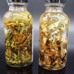 BlkGrlMagick money manifestation oils set packaging