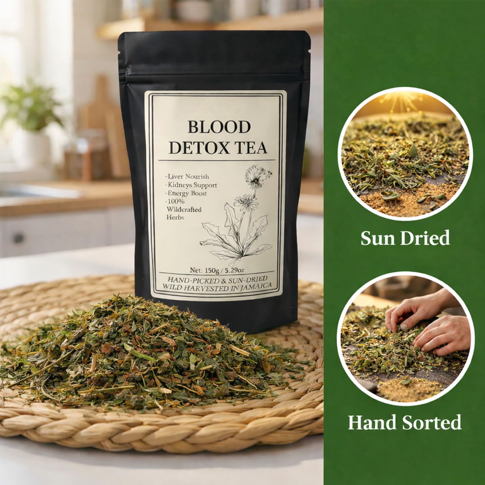 Blood Detox Tea Jamaica 30 bags packaging