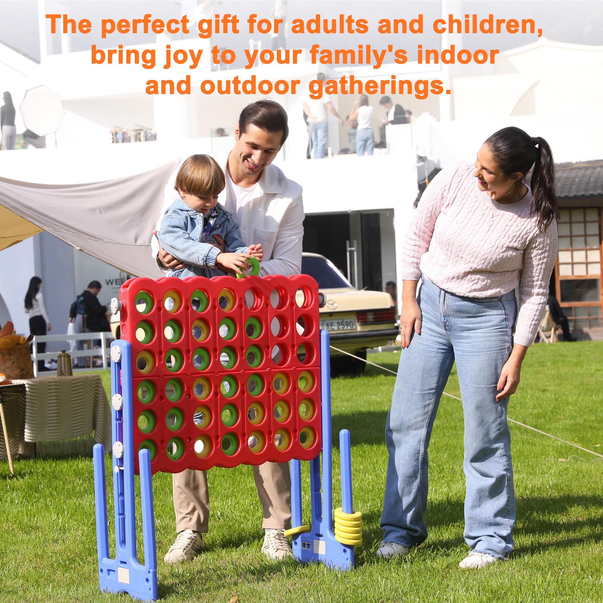 Includes 42 rings and ring storage