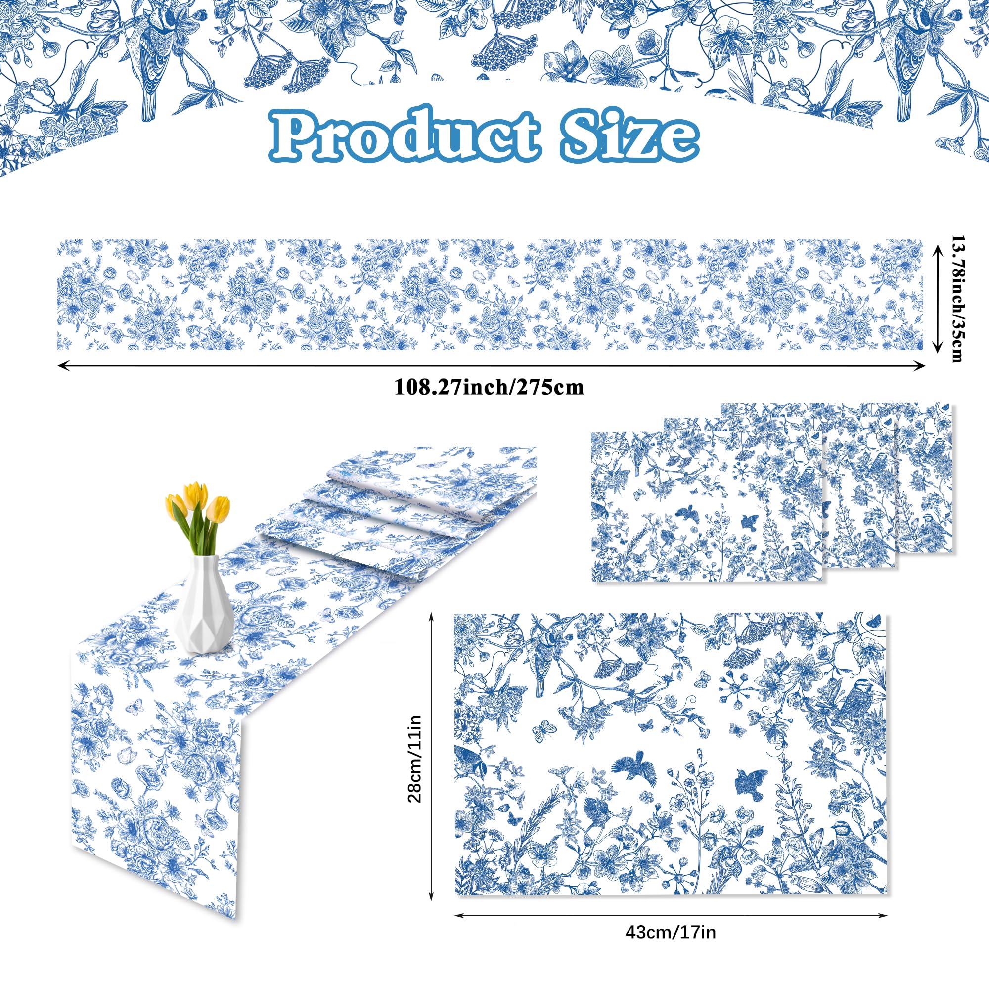 Disposable tablerunner for quick cleanup after gatherings