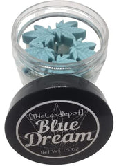 Oversized Blue Dream wax melts approx 1 inch wide