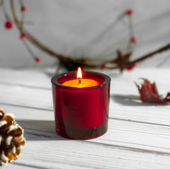 Unscented fragrance free votives designed for snug holders