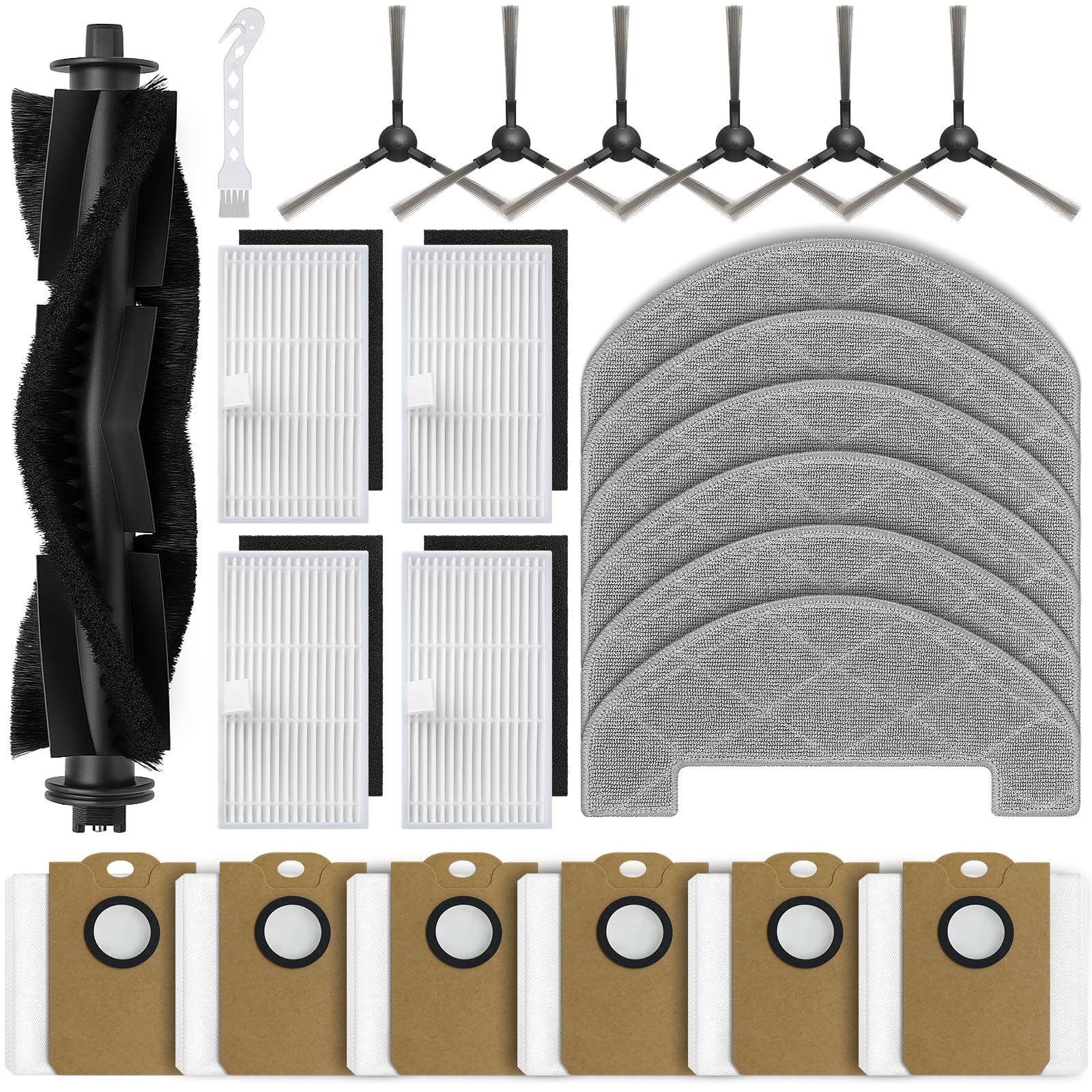 Bluevisk MS1 MAX replacement parts kit with roller brush
