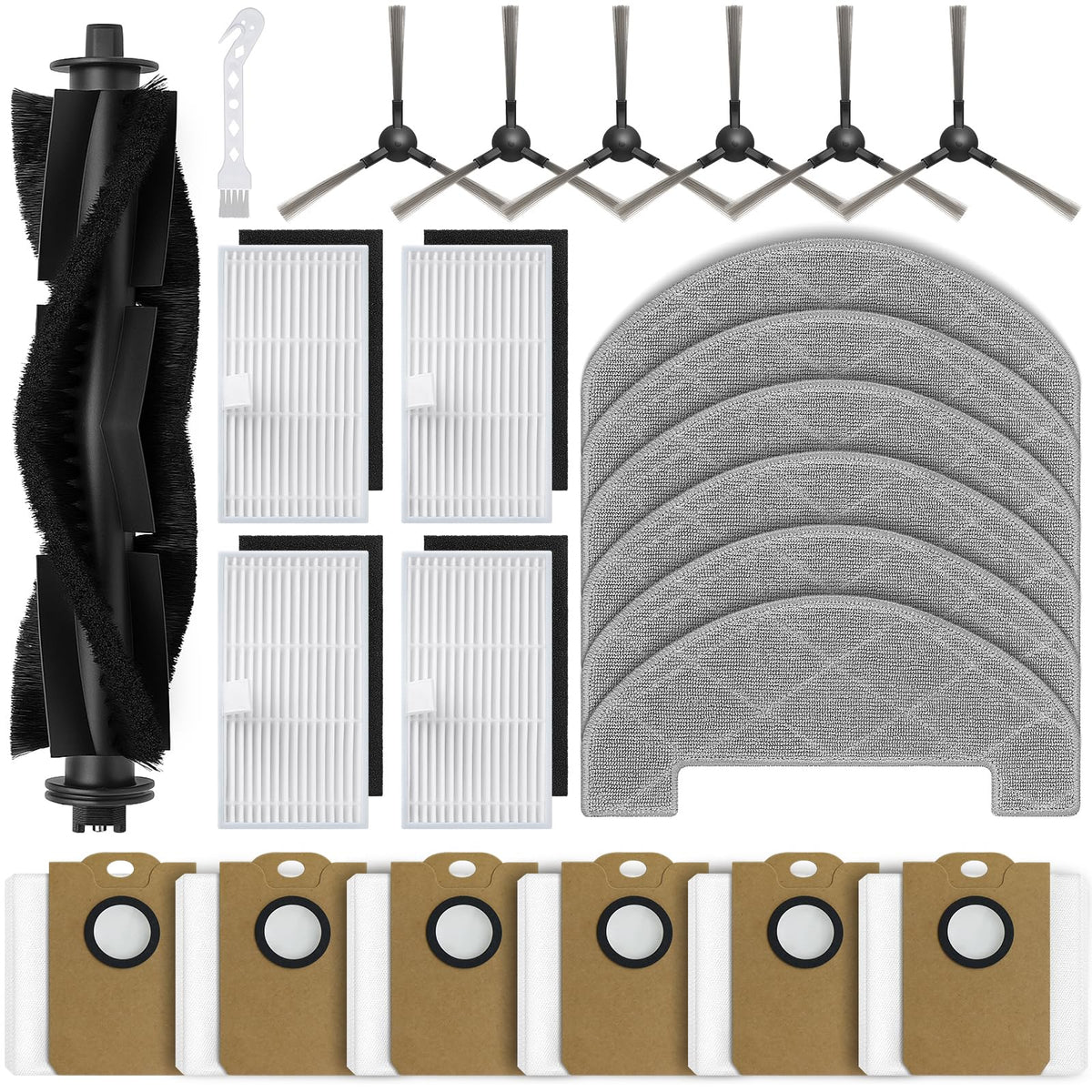 Bluevisk MS1 MAX replacement parts kit with roller brush