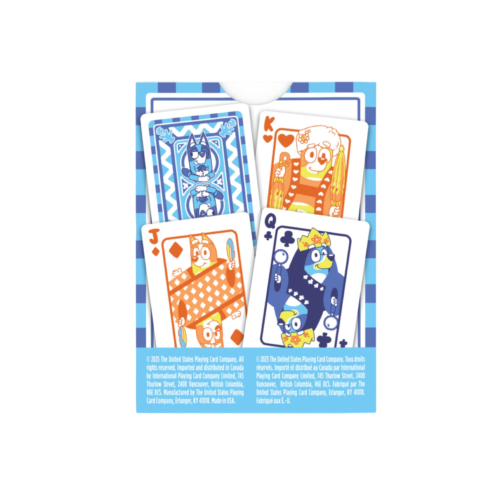 Bluey playing cards deck designed for family game nights