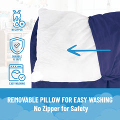 Bluey nap mat carry handle and name tag