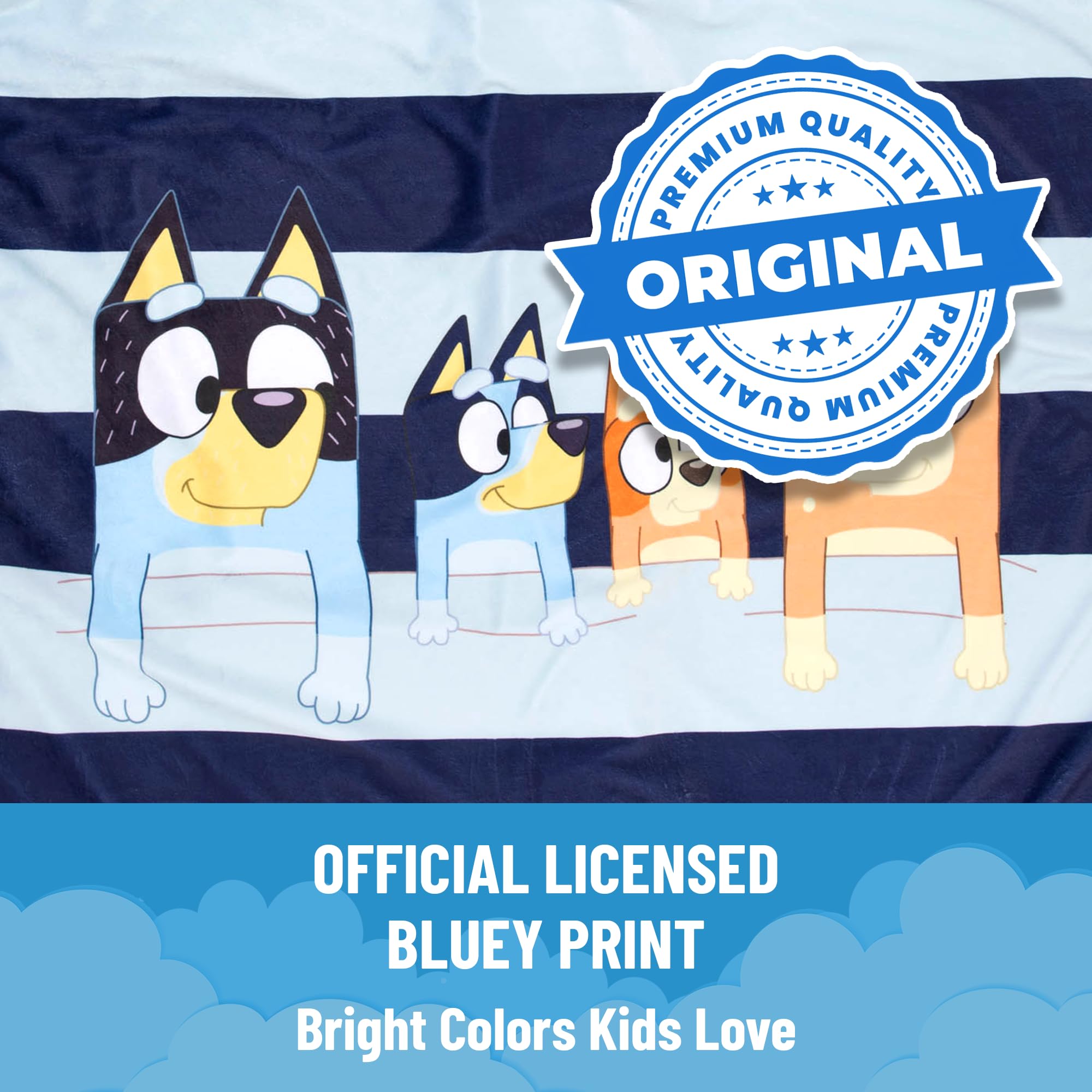 Bluey nap mat officially licensed design