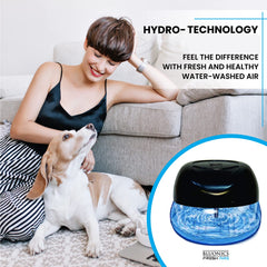 Bluonics Fresh Aire Water Air Washer water bowl close up