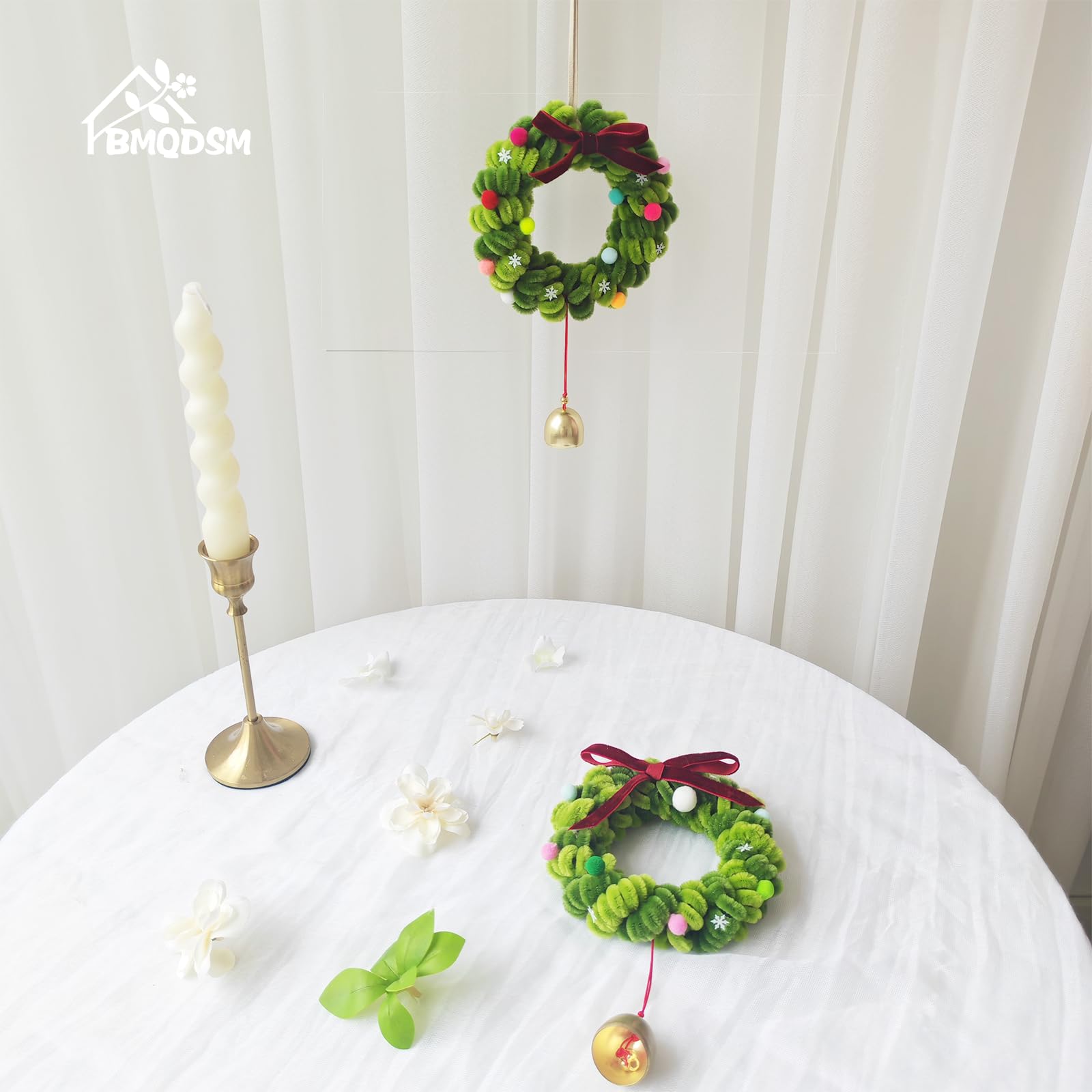 Christmas decor wreath suitable for trees doors and mantel