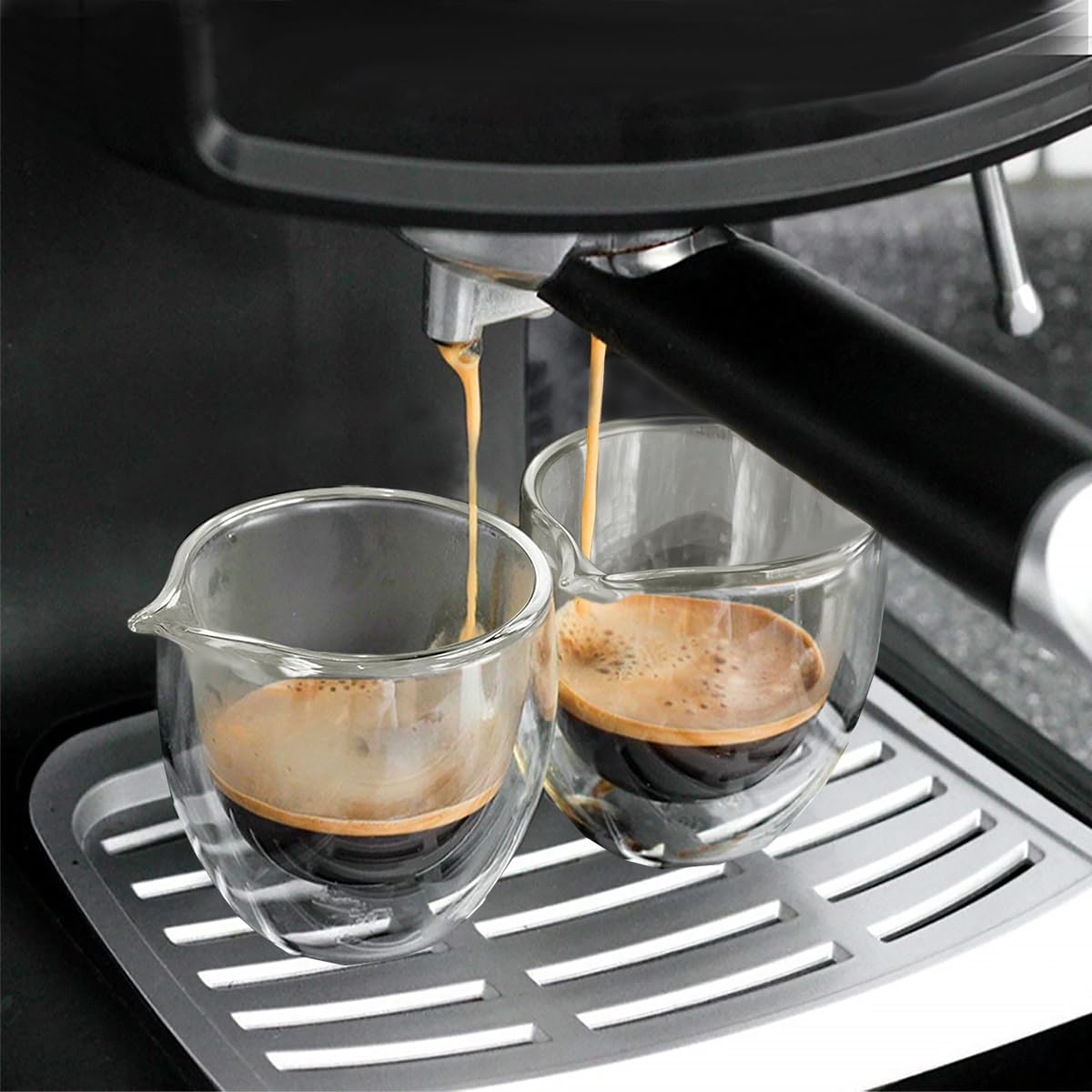 BNUNWISH two-pack espresso mug with spout