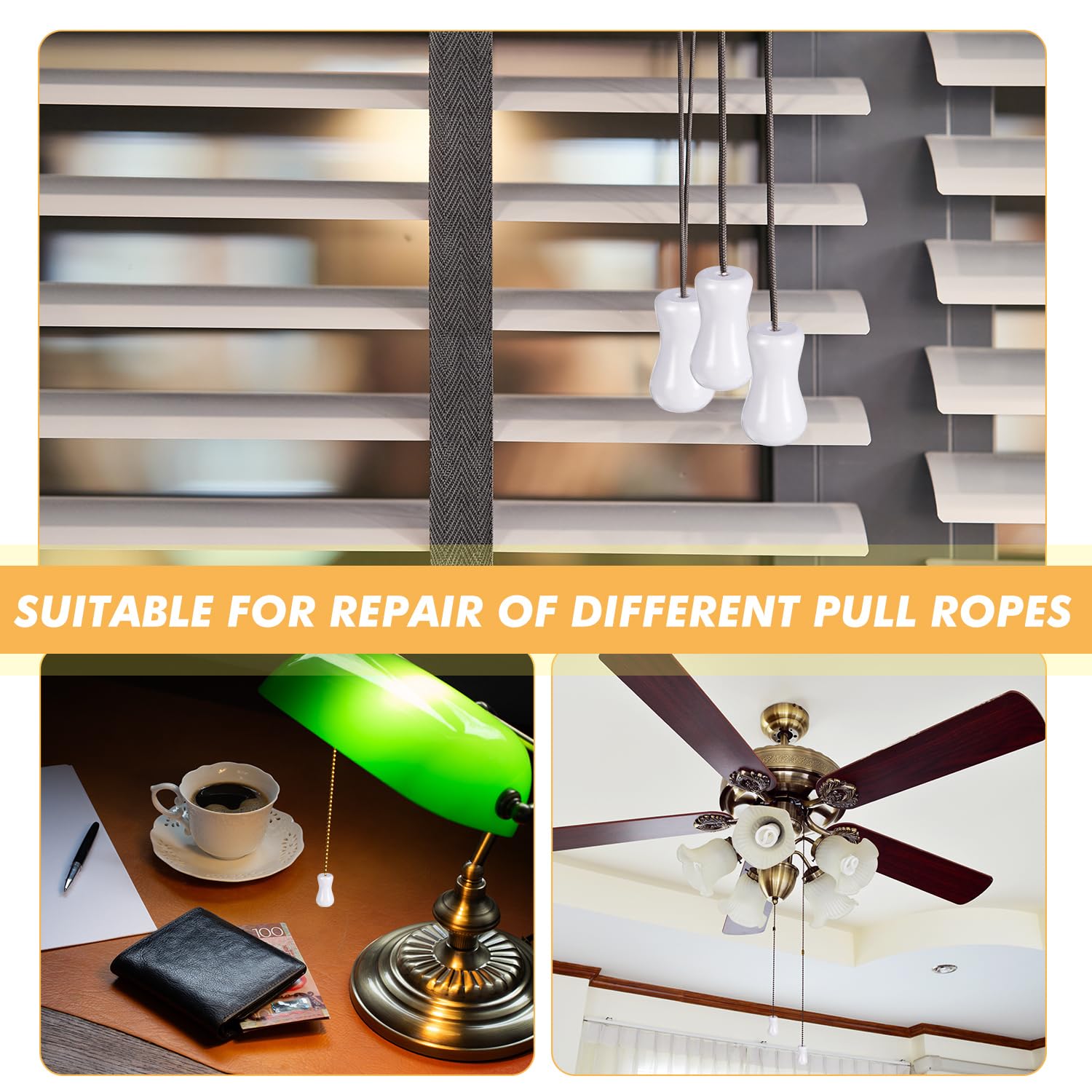 Corded blinds accessory for various windows
