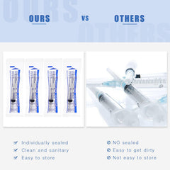 Boao plastic syringe set 10 pack individually sealed
