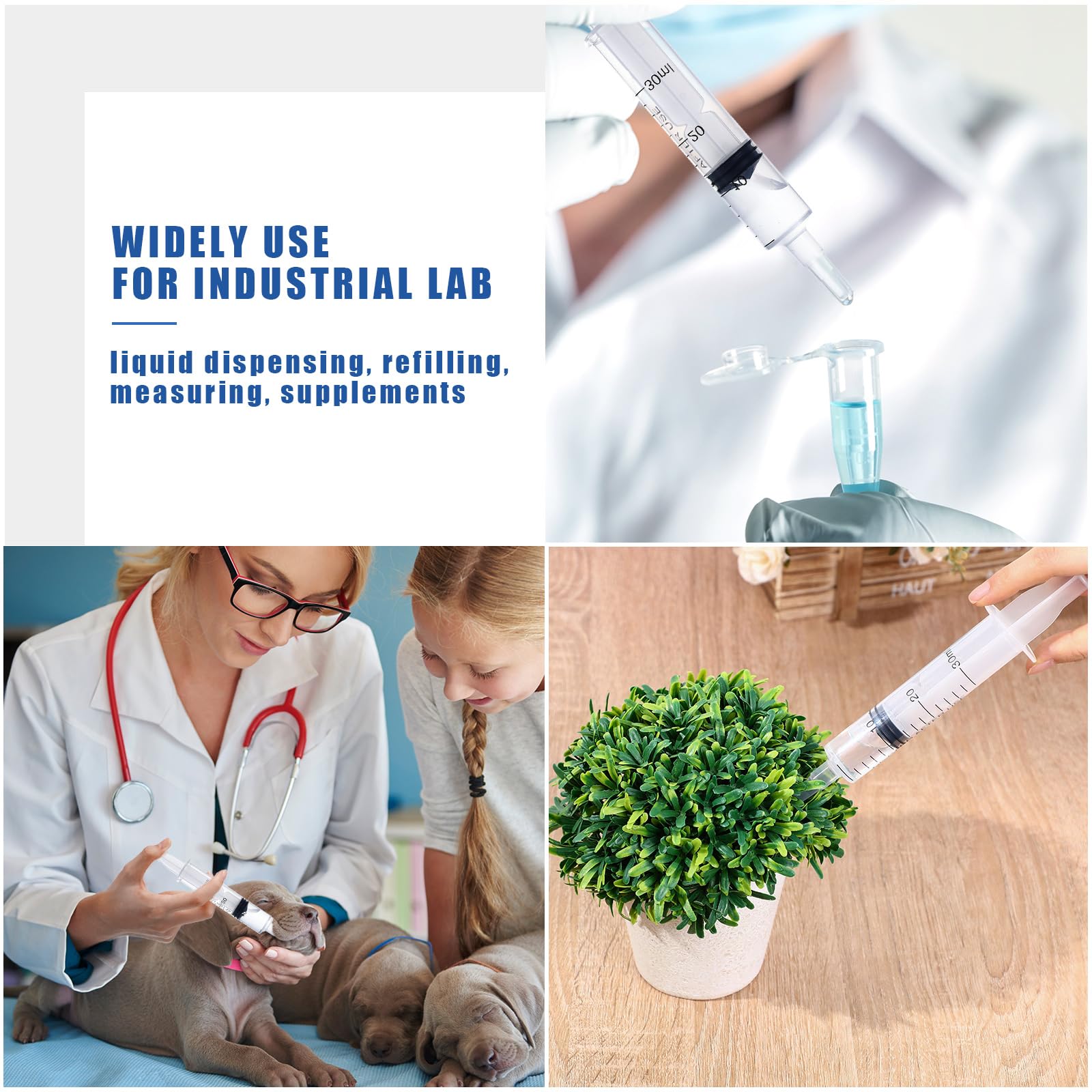 Boao syringe for pet liquids and garden nutrients