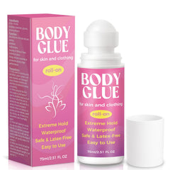 Body Glue for Clothes & Skin roll-on bottle 75ml