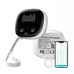 Body Tape Measure paired with Fitdays App via Bluetooth