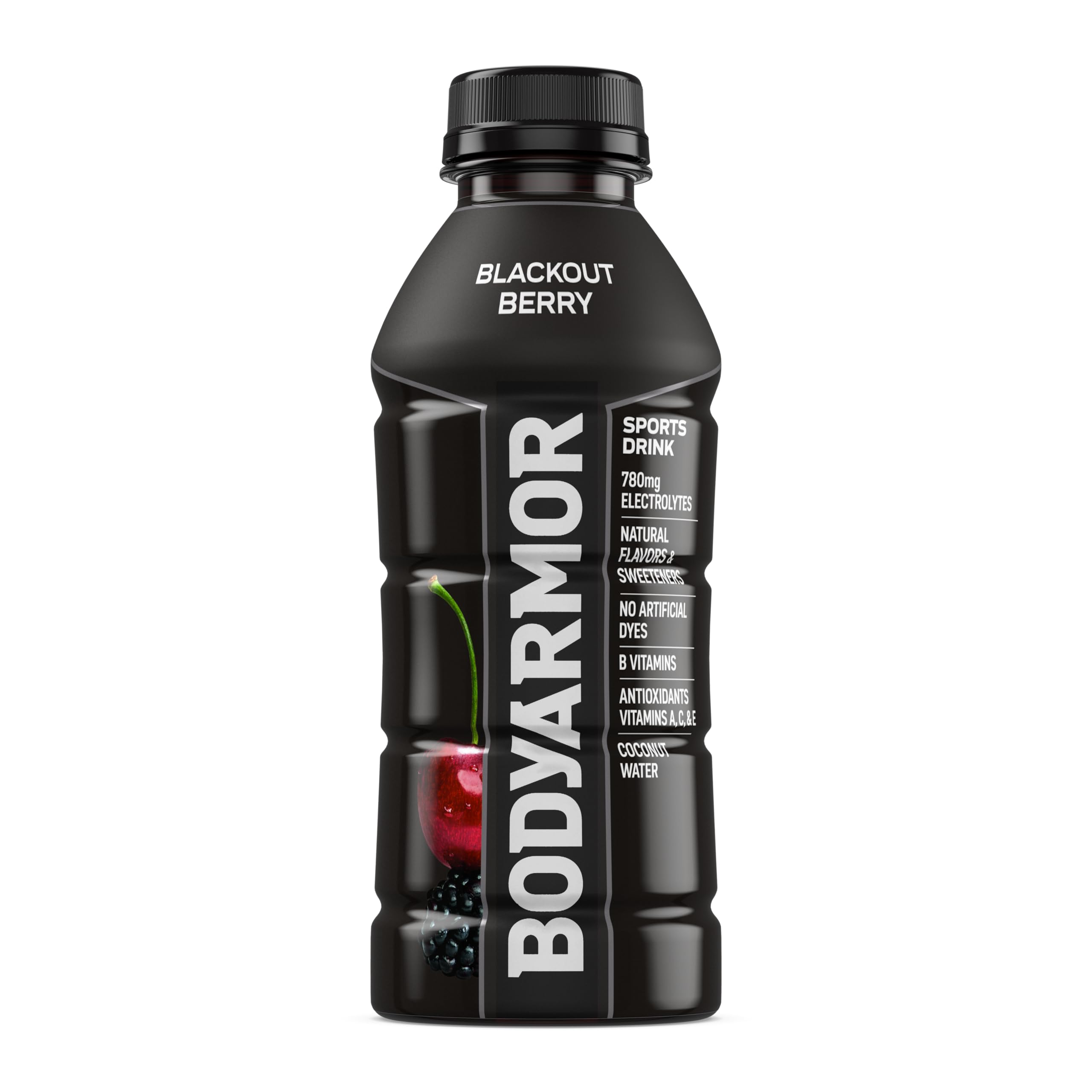 BodyArmor Blackout Berry 12 pack 16oz bottle