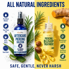 BodyJ4You piercing bump treatment drops bottle