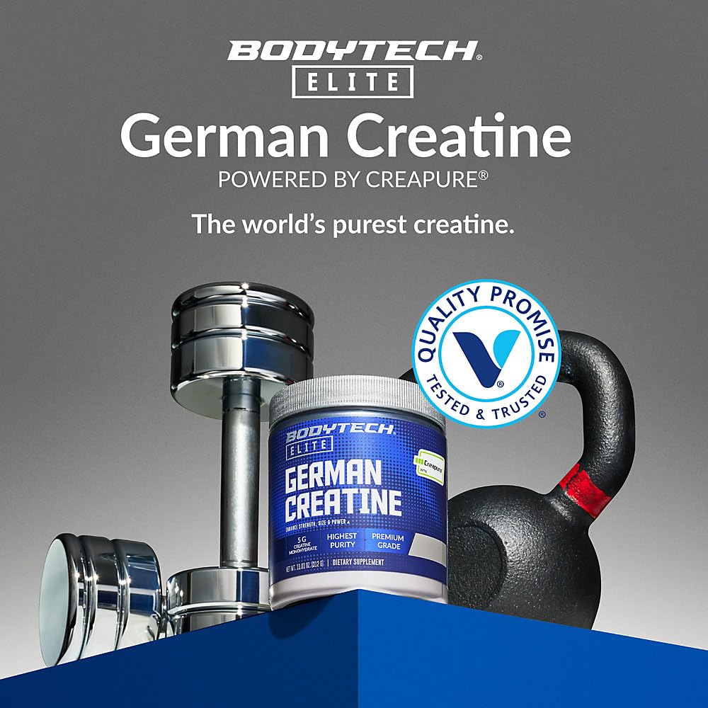 BodyTech creatine monohydrate 60 servings unflavored powder