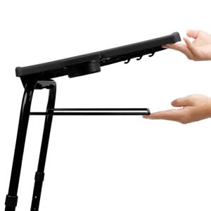 Desktop supports up to 40 pounds Boidheach TV Tray Stand
