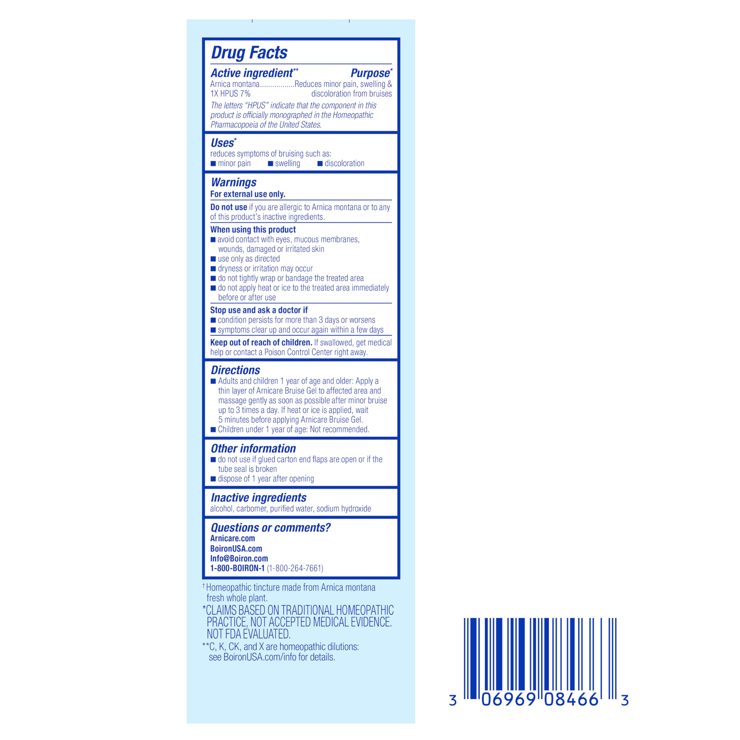 Boiron Arnicare Bruise Gel product image 7