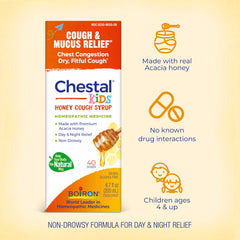 Homeopathic Chestal Honey for children cough syrup with Acacia honey