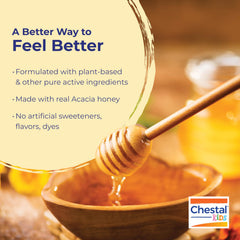 Dye-free alcohol-free chest cough syrup for kids 2 and up