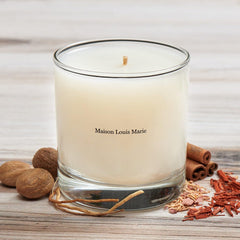 bois de balincourt soy wax candle top notes sandalwood cedarwood