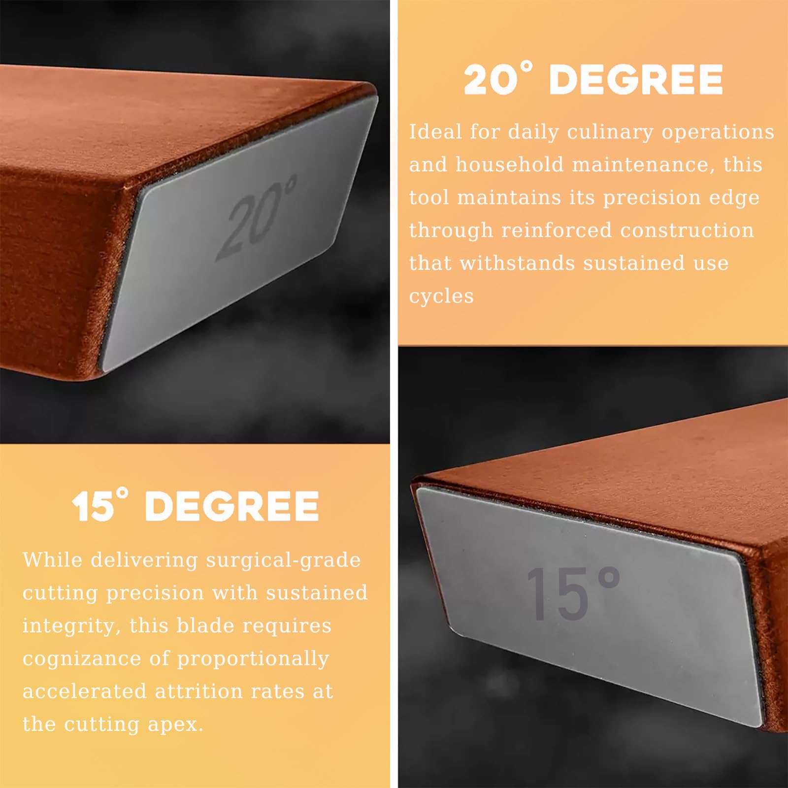 20-degree magnetic guide for BomCot sharpener