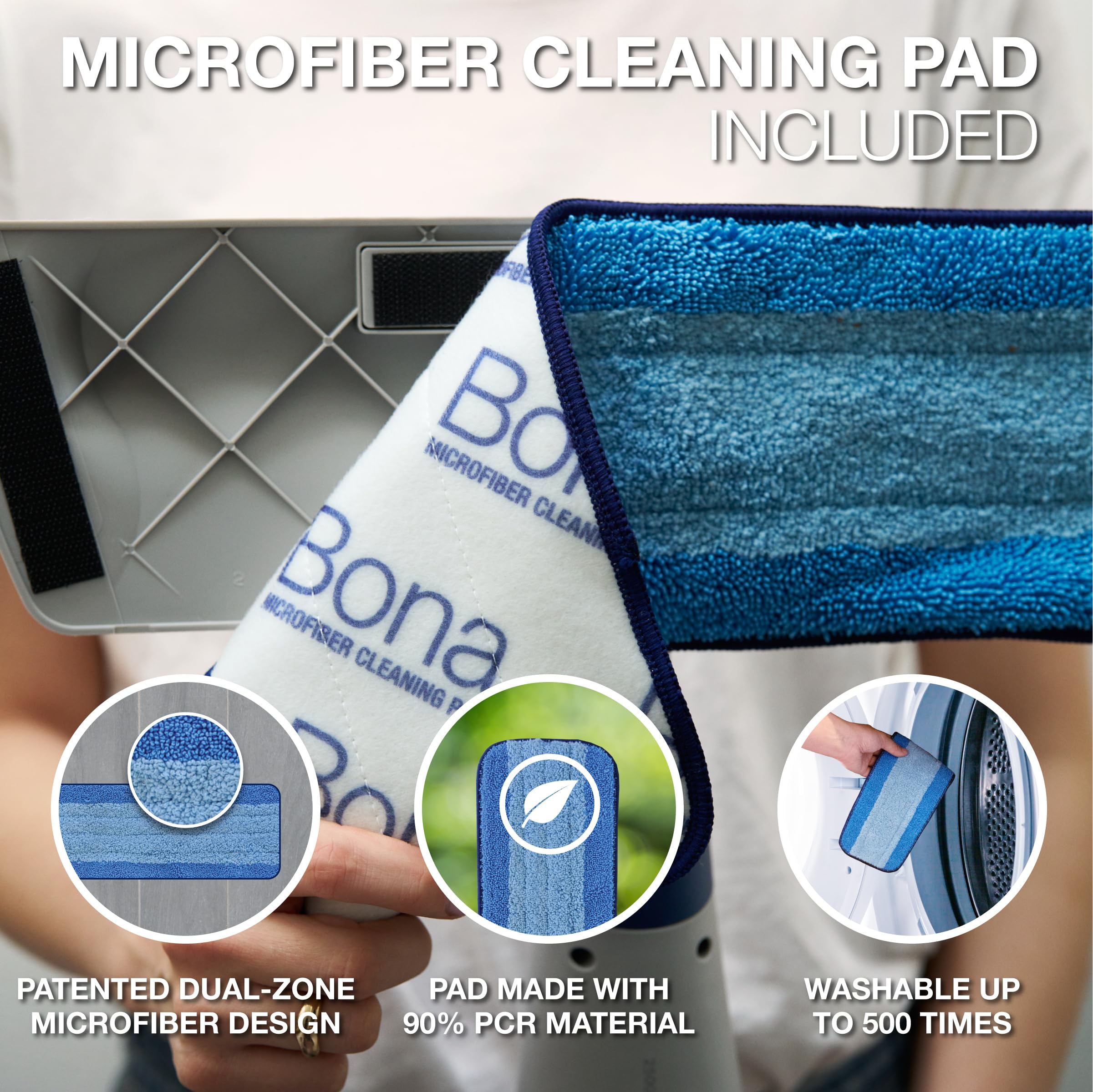 Compact and lightweight Bona Spray Mop Air design