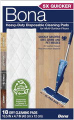Bona multi-surface floor cleaning pads 18 refills