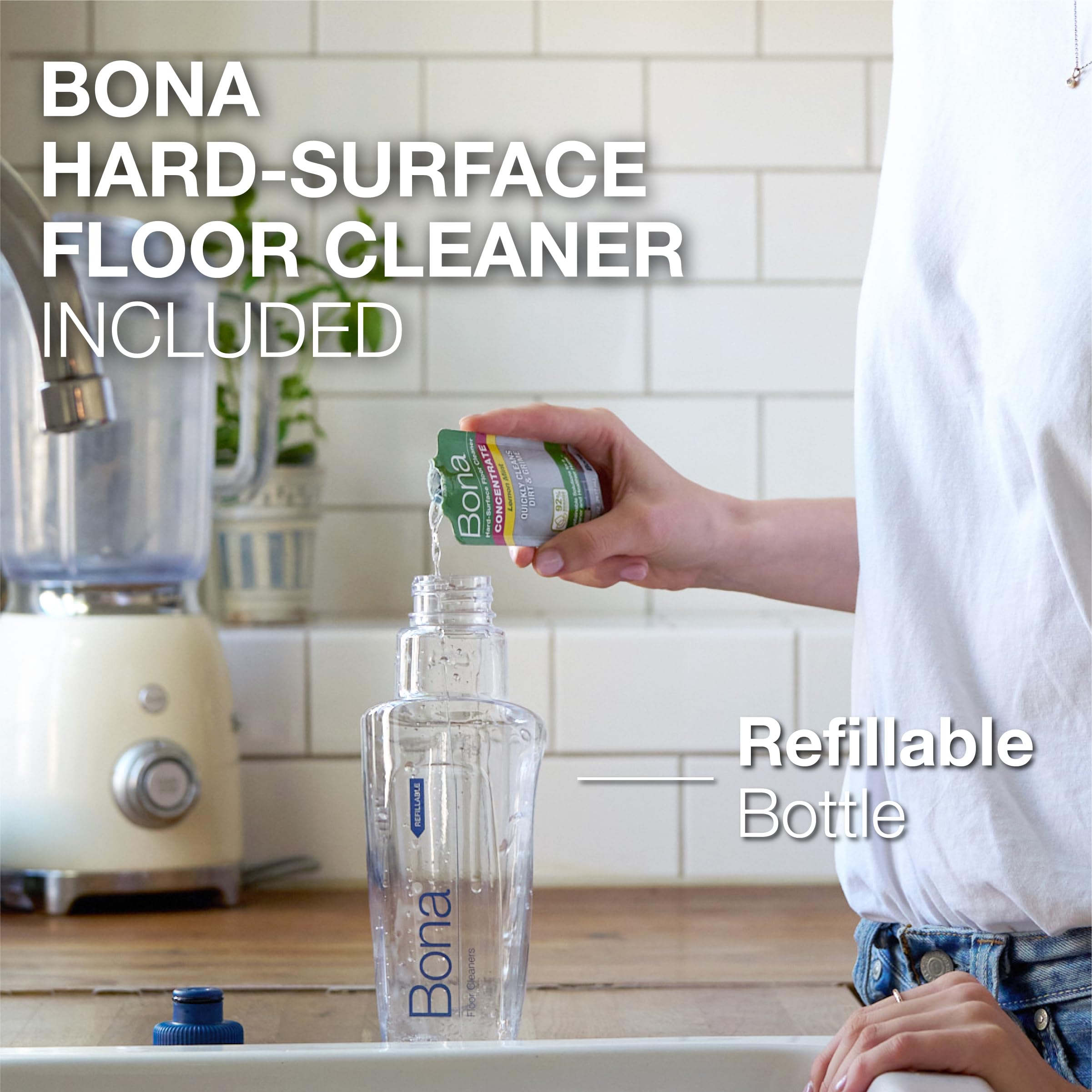 Refillable cartridge for Bona Spray Mop Air