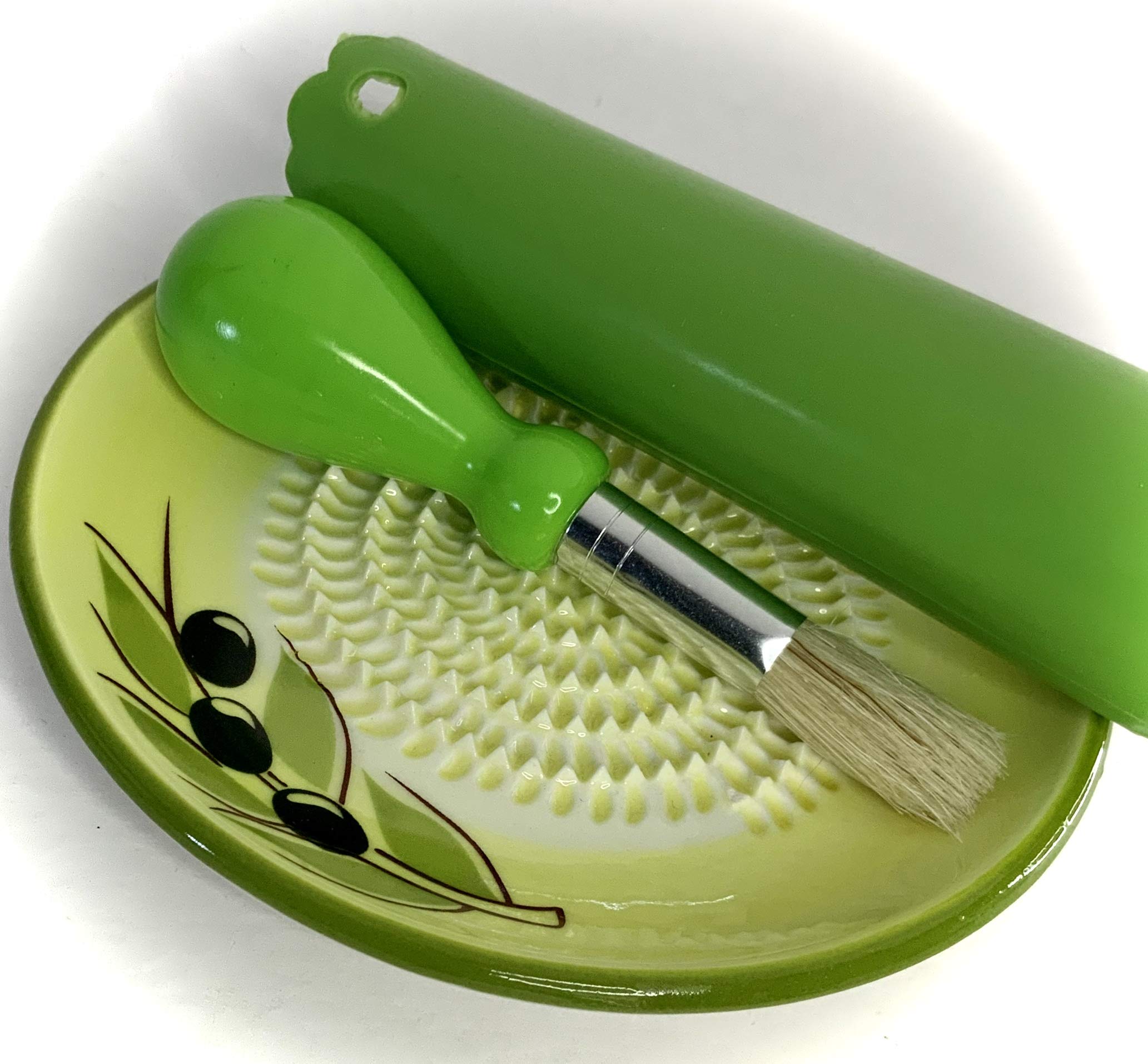 BonCera premium ceramic grater plate for kitchen tasks
