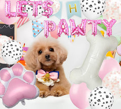 large bone foil balloon included in Premium Value Pack