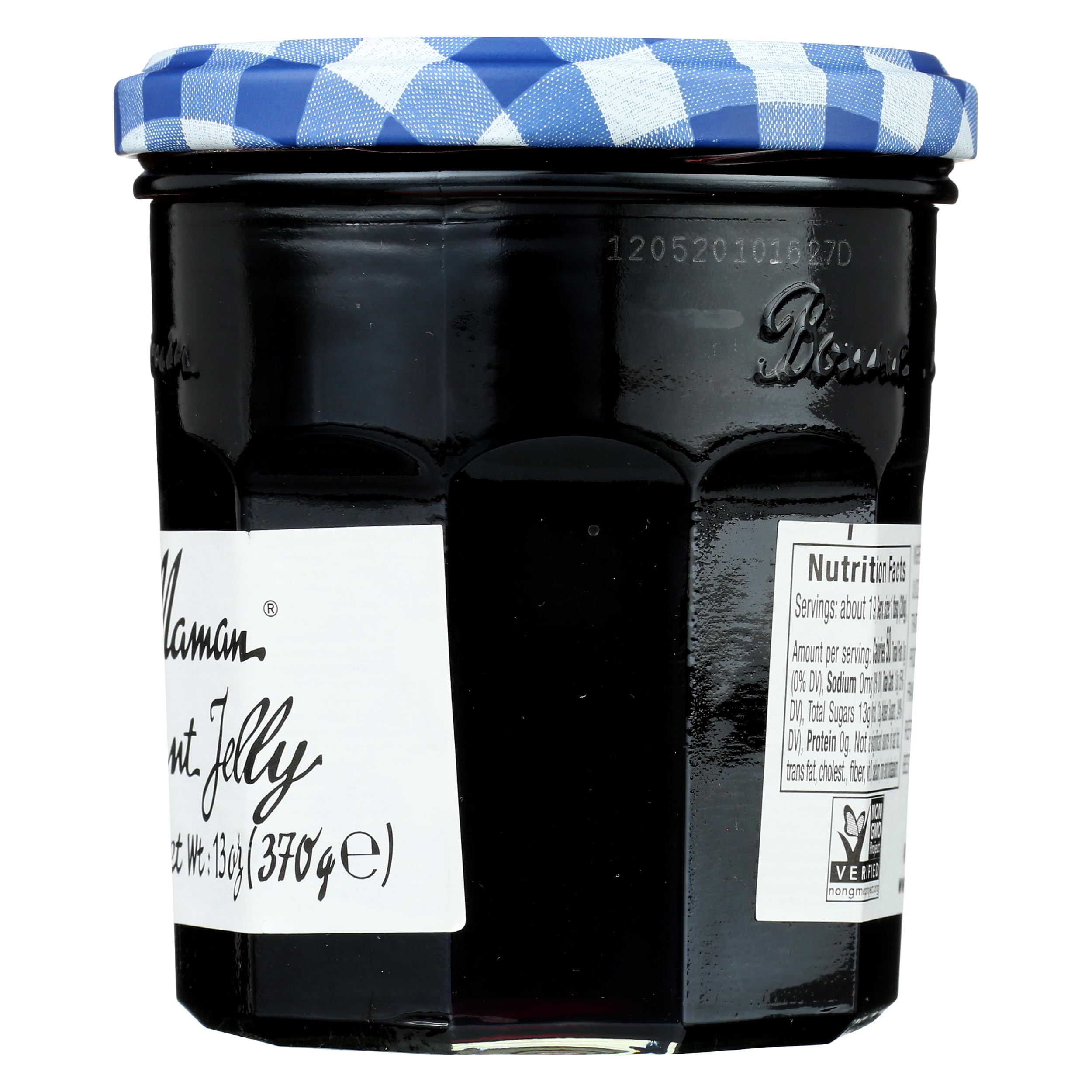 Bonne Maman Jelly Black Current 13 Ounce product shot