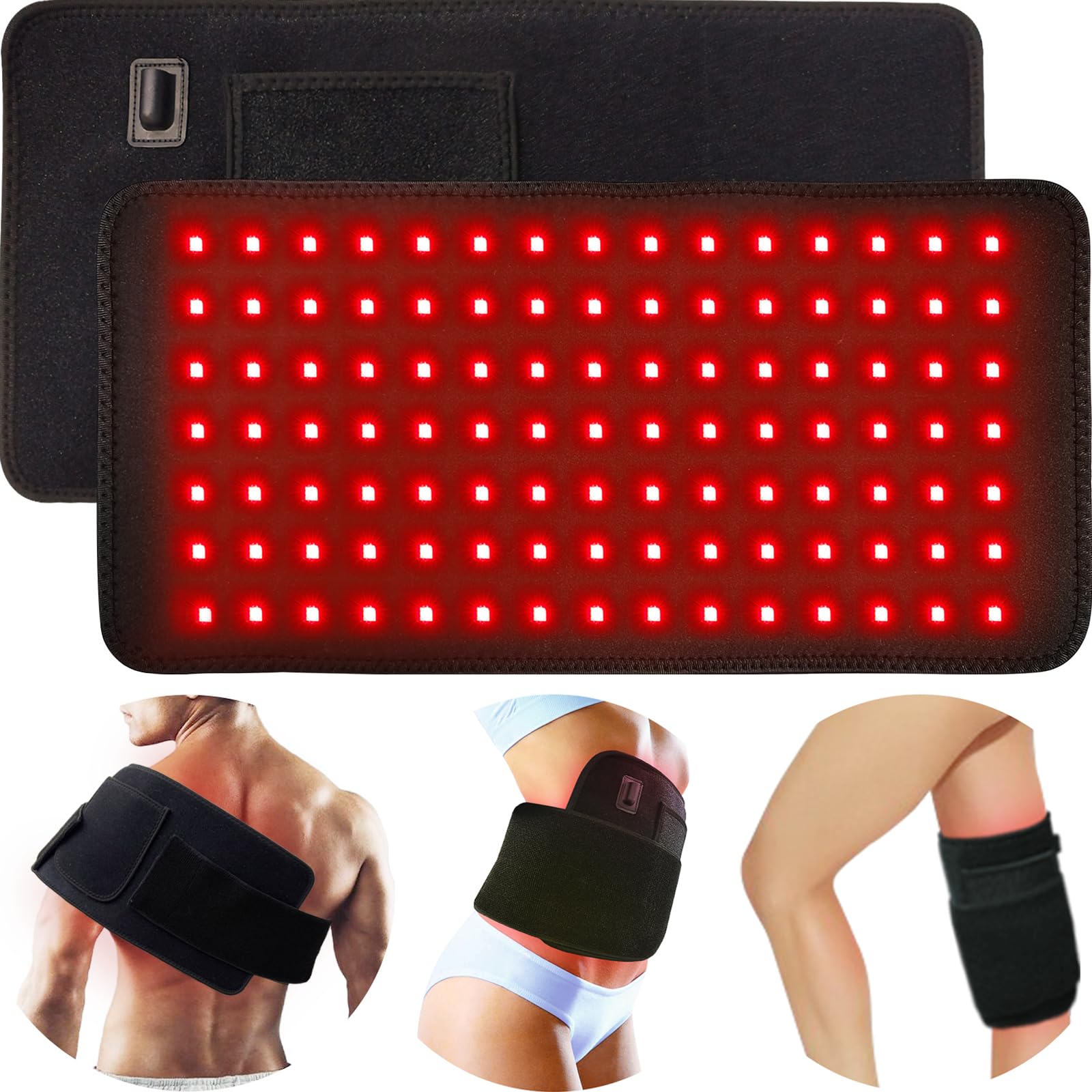 bonodave red light therapy pad packaging